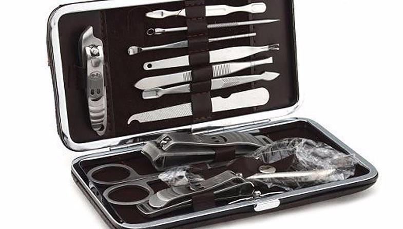 12 Piece Nail Art Manicure Tools Set