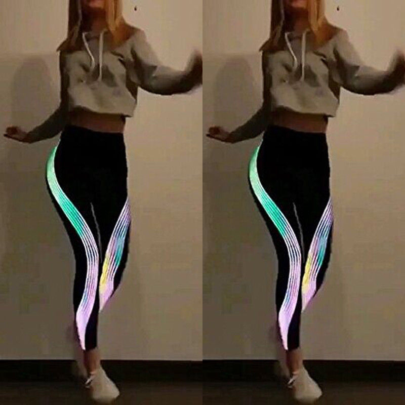 NEON Stripe Leggings