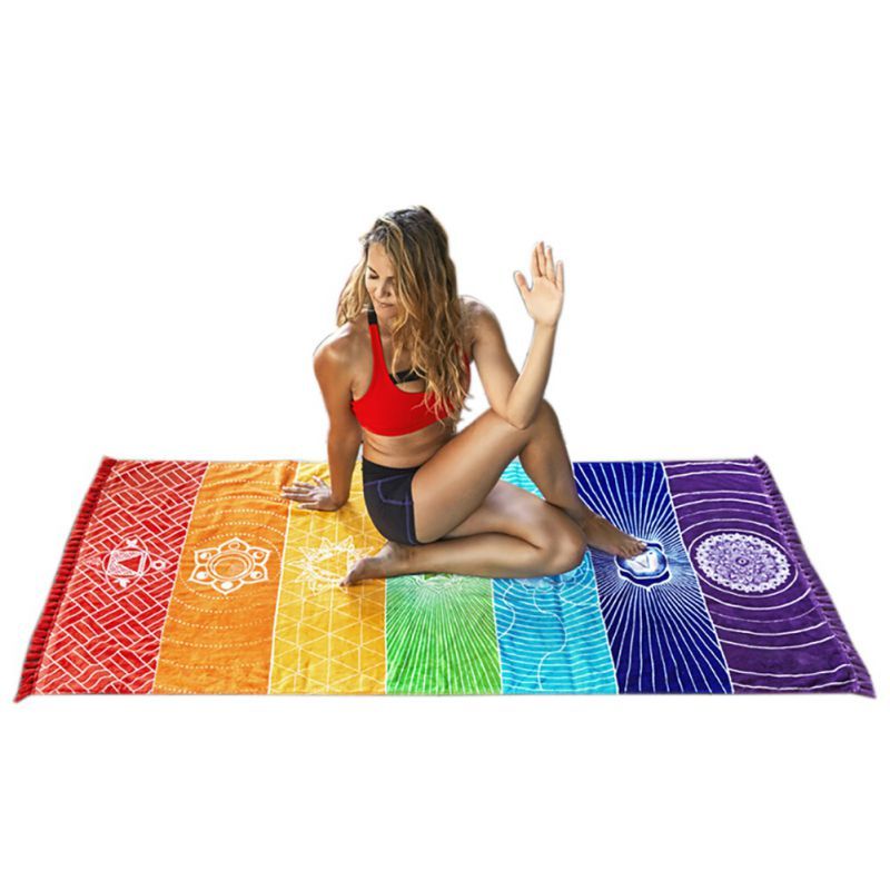 Yoga Mat - Colorful Wall Hanging