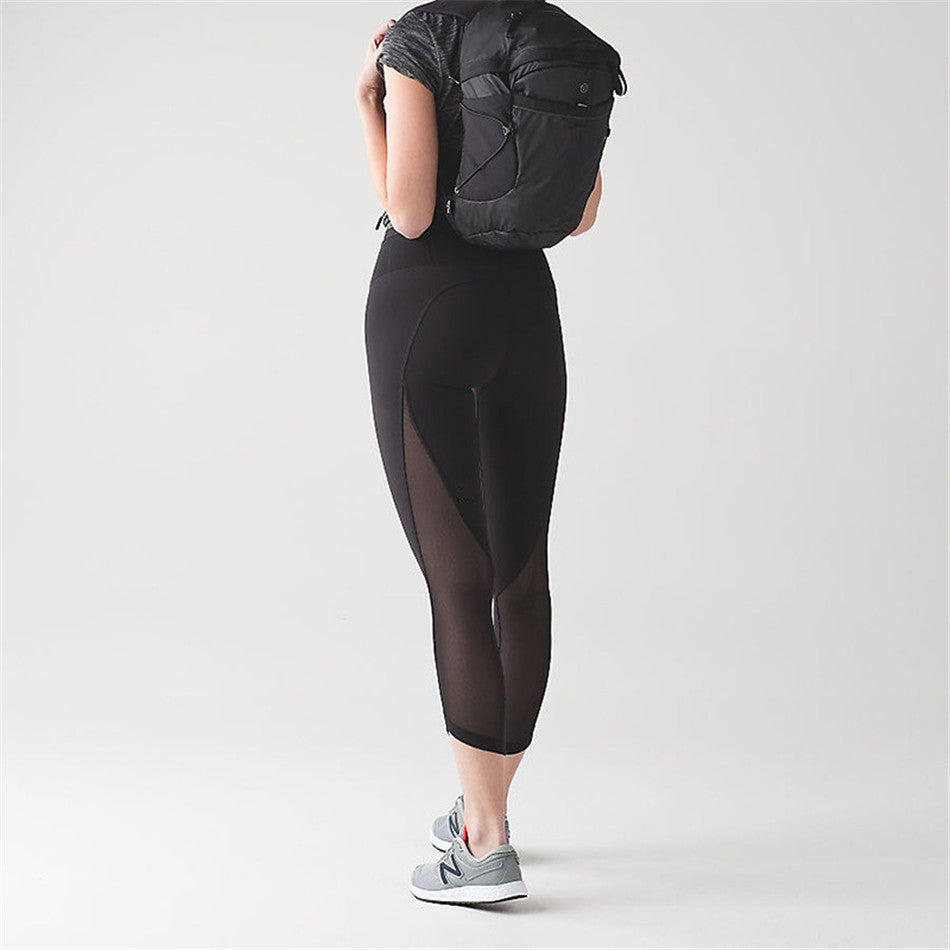Yoga leggings with pocket compression Capris