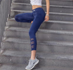 High Quality Reflective Running Tights - leggings