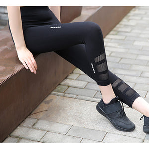 High Quality Reflective Running Tights - leggings