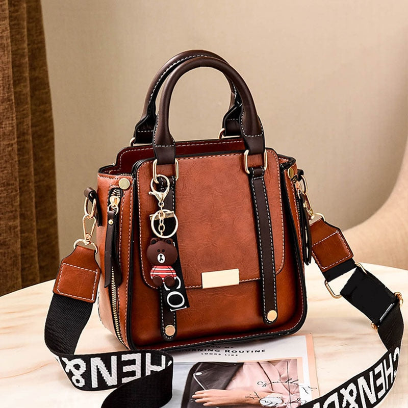 Leather Ladies HandBags Women Messenger Bags
