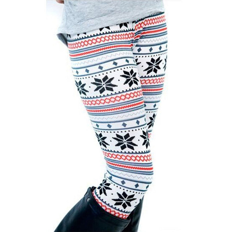 Winter Holiday Style Leggings For Women