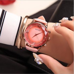 Women Exquisite Top Luxury Diamond Quartz Ladies Watch