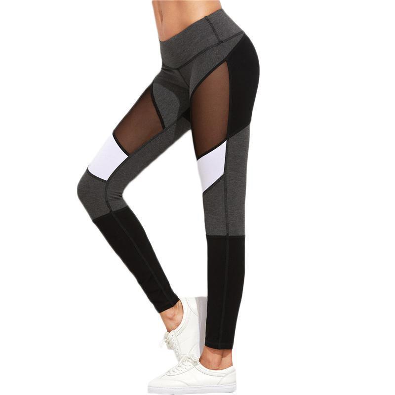 Women's BW Mesh -Casual Leggings Women Fitness