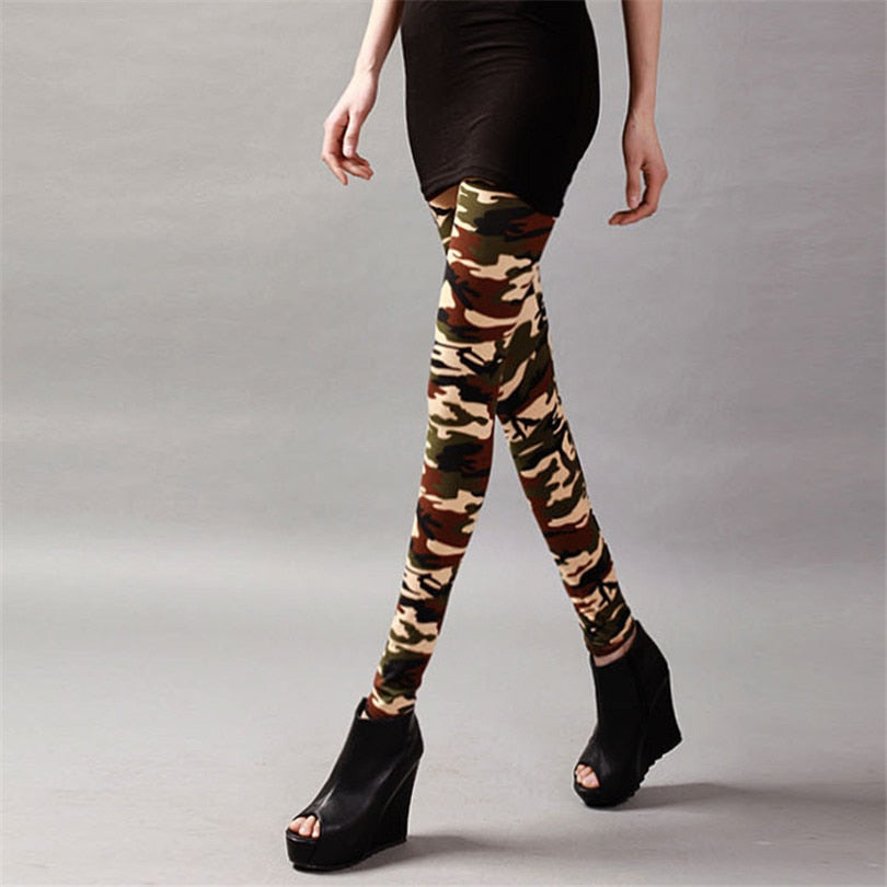 High Quality Women Leggings -Camouflage Leggings