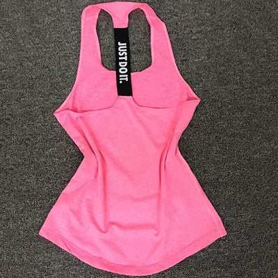 "JUST DO IT" Gym Work Out Yoga Top