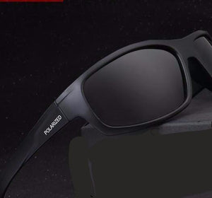 Sport Sunglasses Polarized Black Frame