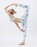 Summer Animal Print Yoga Pants hedgehog Sport leggings
