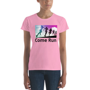 Come Run With Me-Women's short sleeve t-shirt