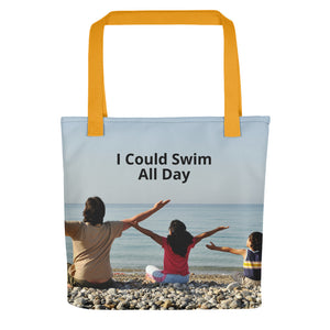 I Could Swim All Day-Tote bag