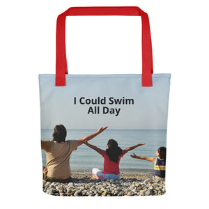 I Could Swim All Day-Tote bag