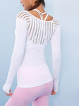 Long Sleeve Yoga Top -Designer Style